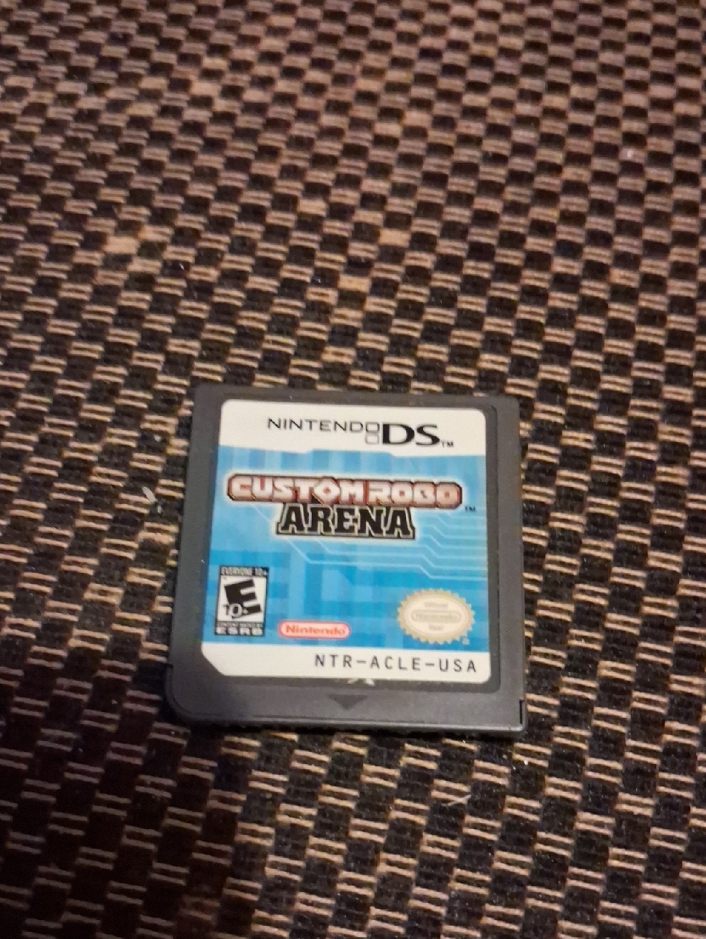Nintendo DS Custom Robo Arena Cartridge - Blue Label